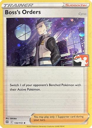 Boss's Orders [Cyrus] (Cosmos Holo) 132/172  - Holofoil - Rare