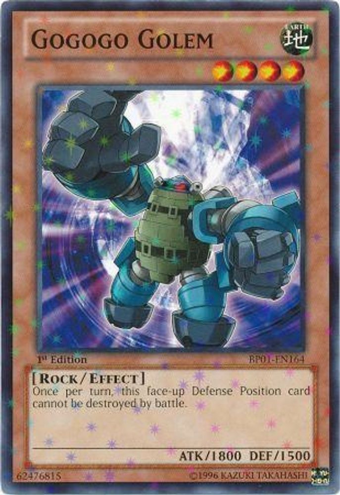 Gogogo Golem (Starfoil) (BP01-EN164) - Starfoil Rare