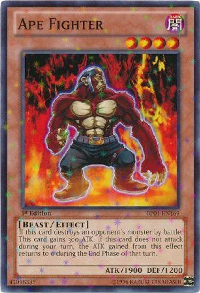 Ape Fighter (Starfoil) (BP01-EN169) - Starfoil Rare