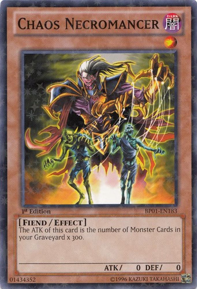 Chaos Necromancer (Starfoil) (BP01-EN183) - Starfoil Rare
