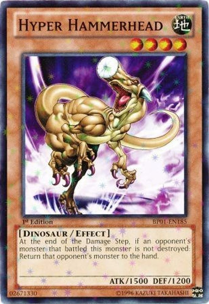 Hyper Hammerhead (Starfoil) (BP01-EN185) - Starfoil Rare