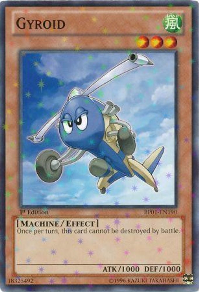 Gyroid (Starfoil) (BP01-EN190) - Starfoil Rare