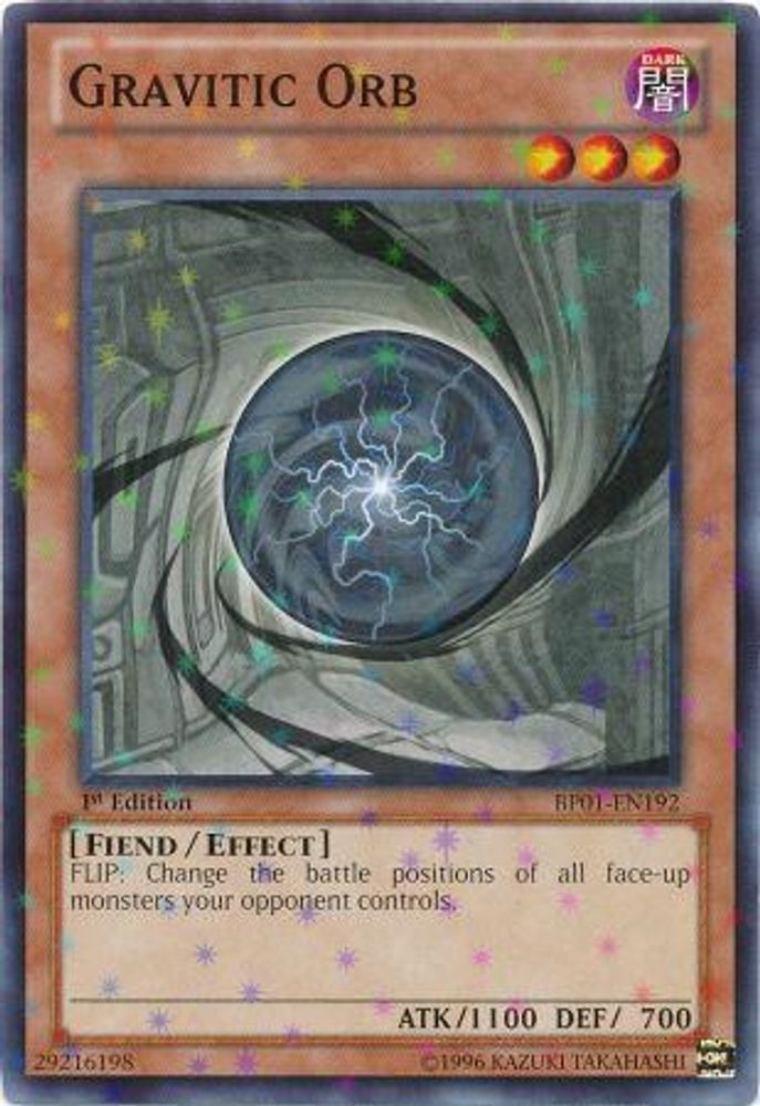 Gravitic Orb (Starfoil) (BP01-EN192) - Starfoil Rare