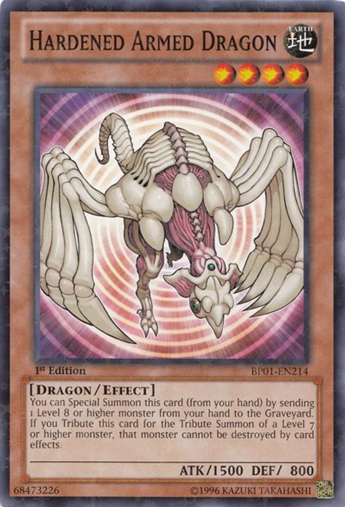 Dragon armé durci [BP01-EN214] Starfoil Rare 
