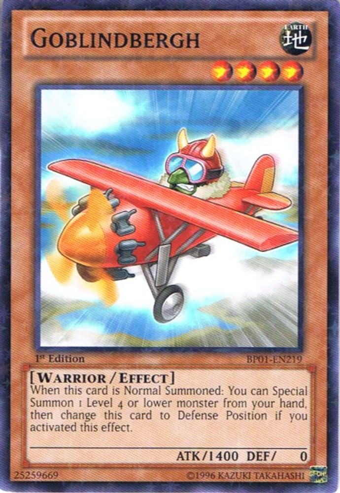 Goblindbergh [BP01-EN219] Starfoil rare 