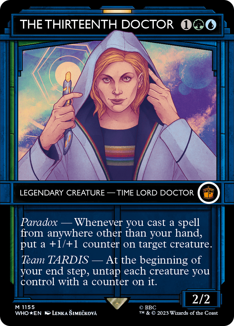 Le treizième docteur (vitrine) (Surge Foil) [Doctor Who] 