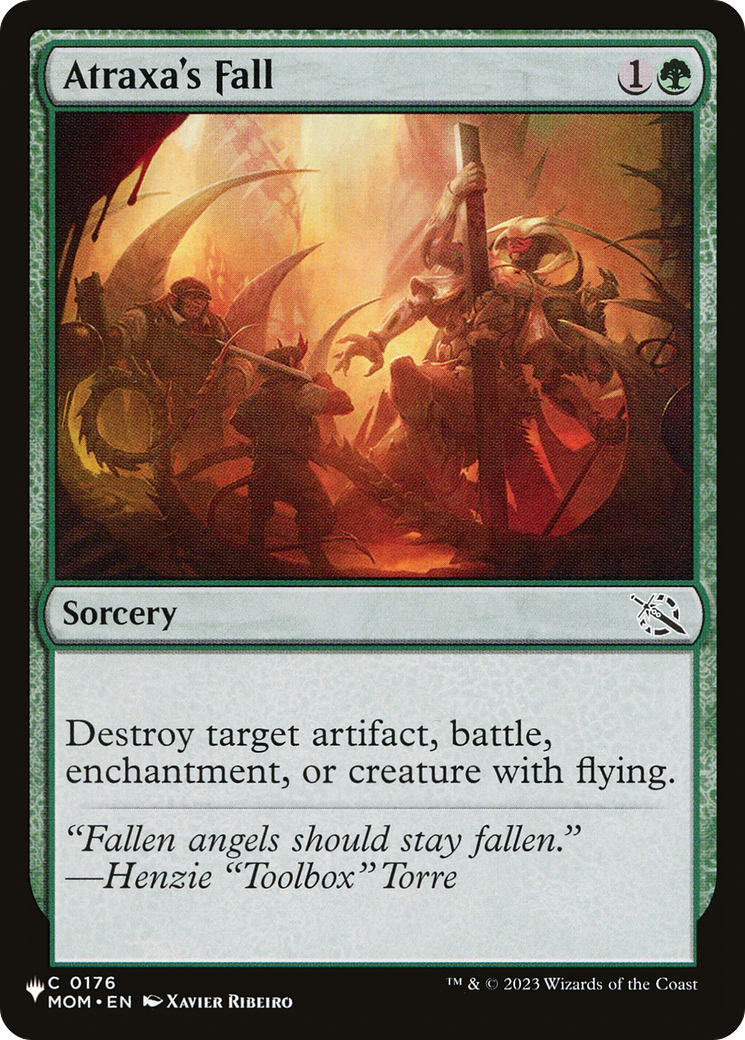 Atraxa's Fall (LIST-MOM-176) - The List