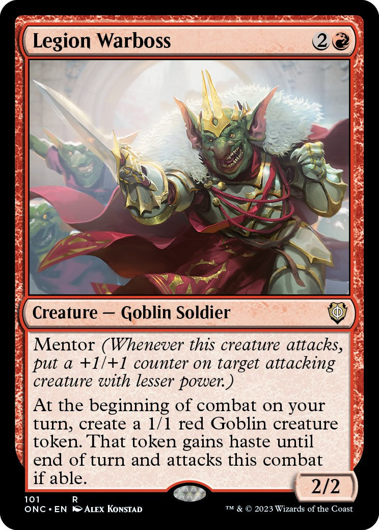 Legion Warboss (ONC-101) - Phyrexia: All Will Be One Commander