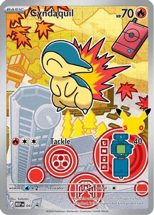 Cyndaquil 047  - Holofoil - Promo