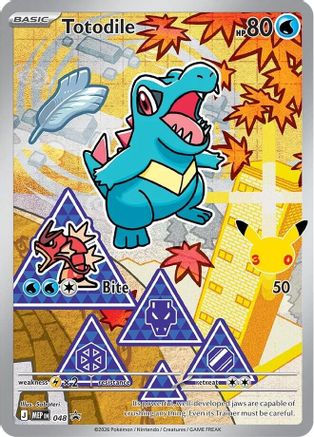 Totodile 048  - Holofoil - Promo