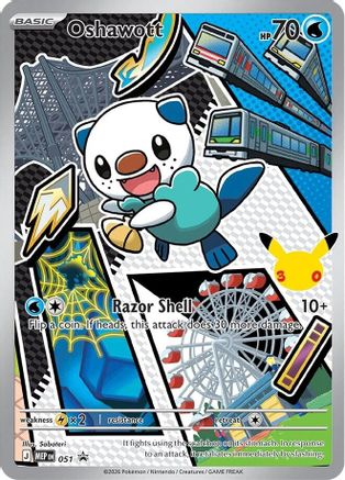 Oshawott 051  - Holofoil - Promo