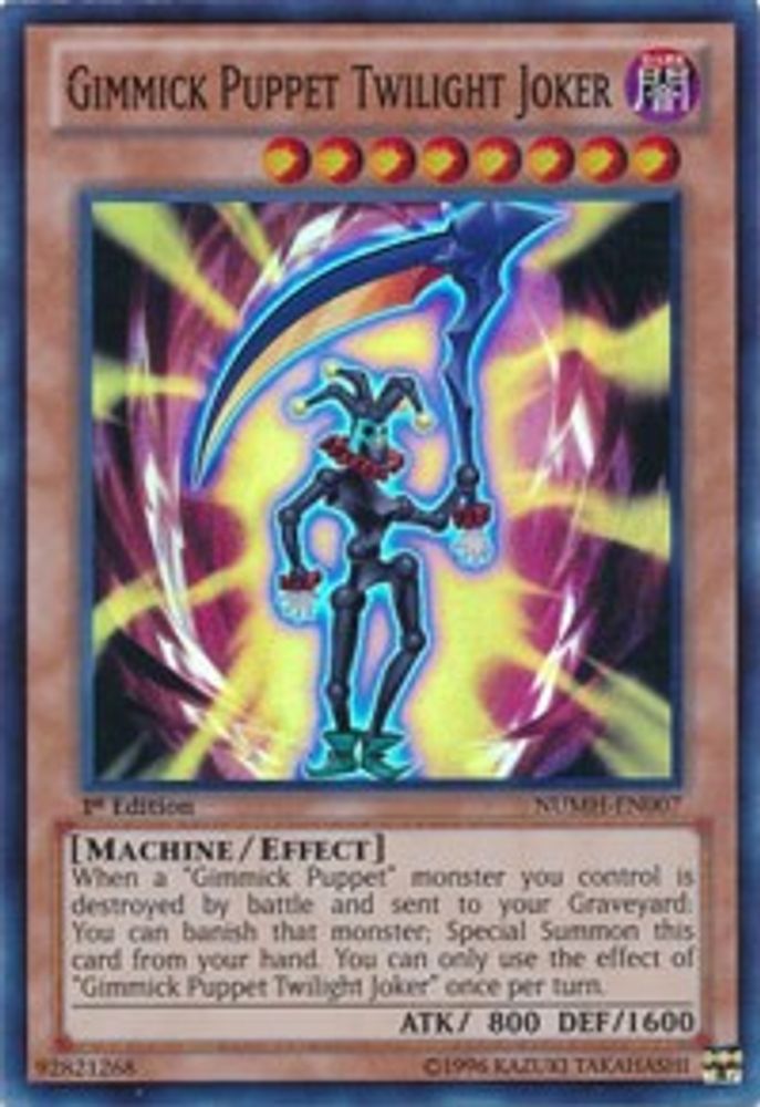 Gimmick Marionnette Twilight Joker [NUMH-EN007] Super Rare 