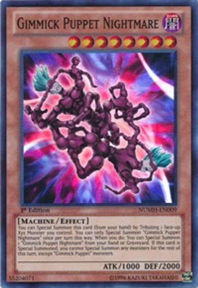 Cauchemar de marionnettes Gimmick [NUMH-EN009] Super Rare 