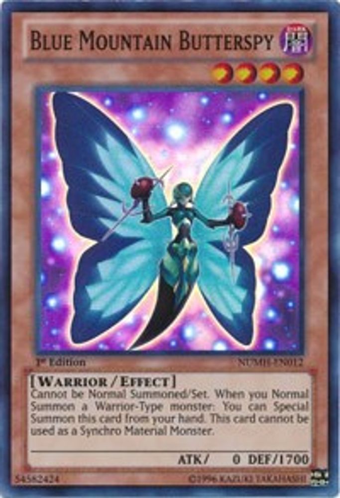 Blue Mountain Butterspy (NUMH-EN012) - Super Rare