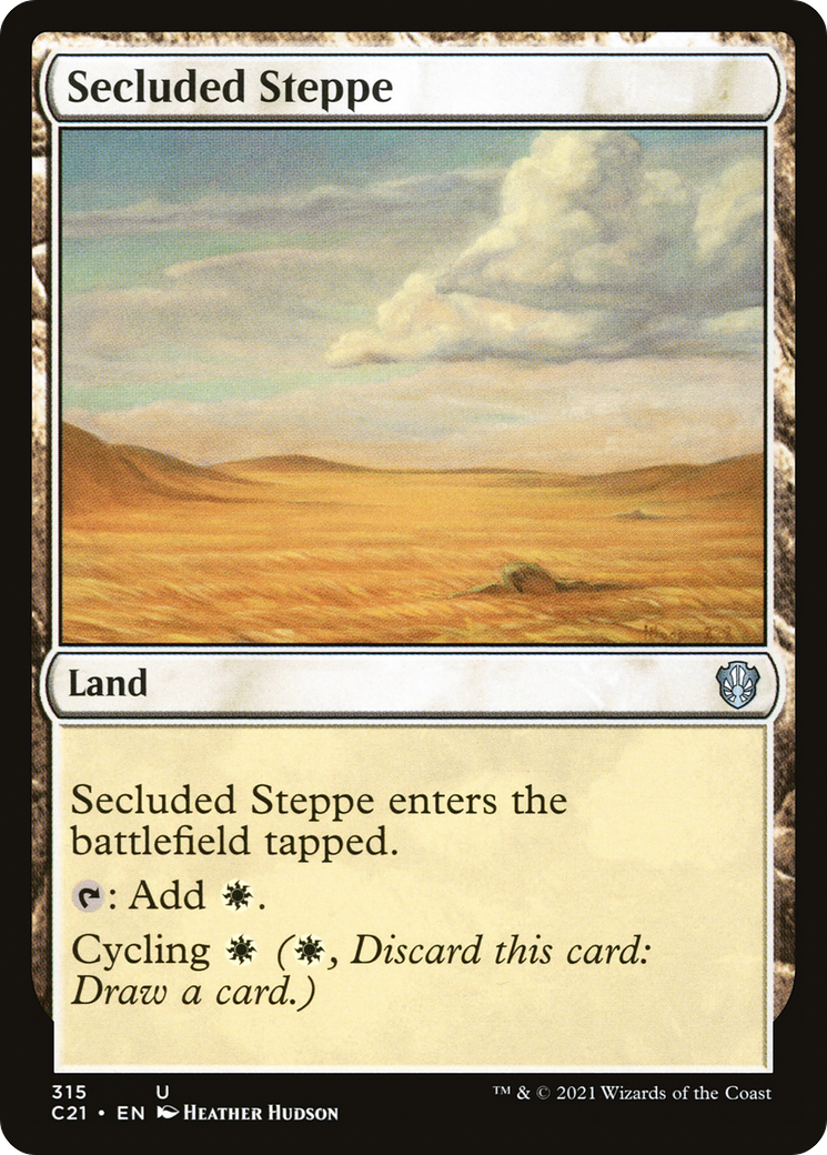 Steppe isolée [Commandant 2021] 