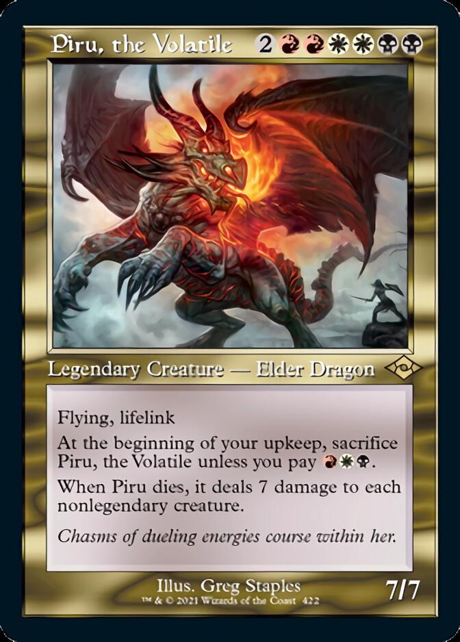 Piru, le volatile (Retro Foil Etched) [Modern Horizons 2] 