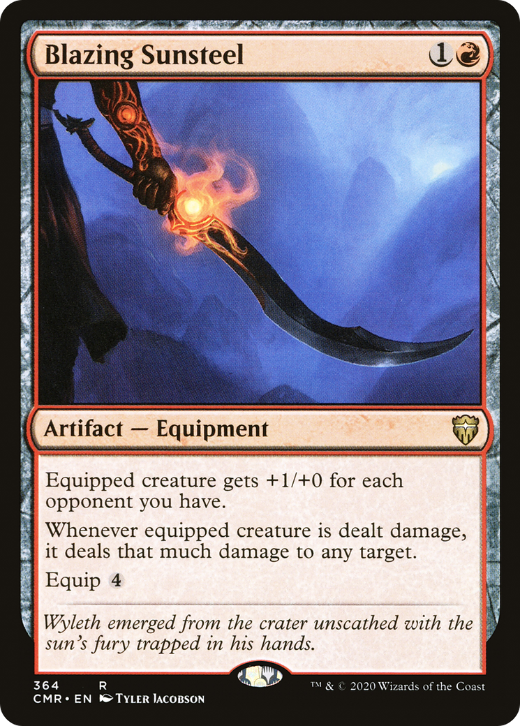 Acier solaire flamboyant [Commander Légendes] 