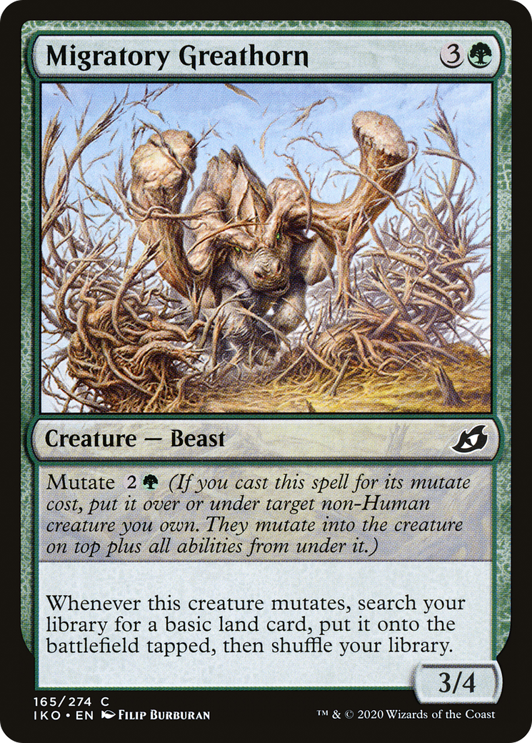 Greathorn migrateur [Ikoria : repaire des béhémoths] 