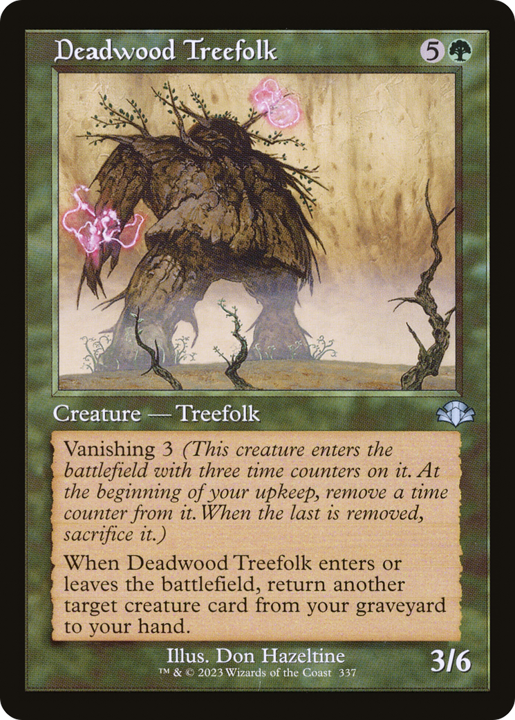 Deadwood Treefolk (Rétro) [Dominaria Remastered] 
