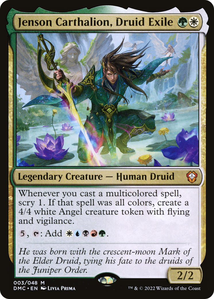 Jenson Carthalion, druide exilé [Commandant de Dominaria United] 