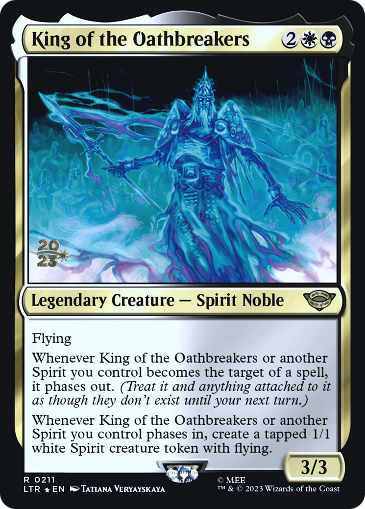 Roi des Oathbreakers [Promotions avant-première du Seigneur des Anneaux : Les Contes de la Terre du Milieu] 