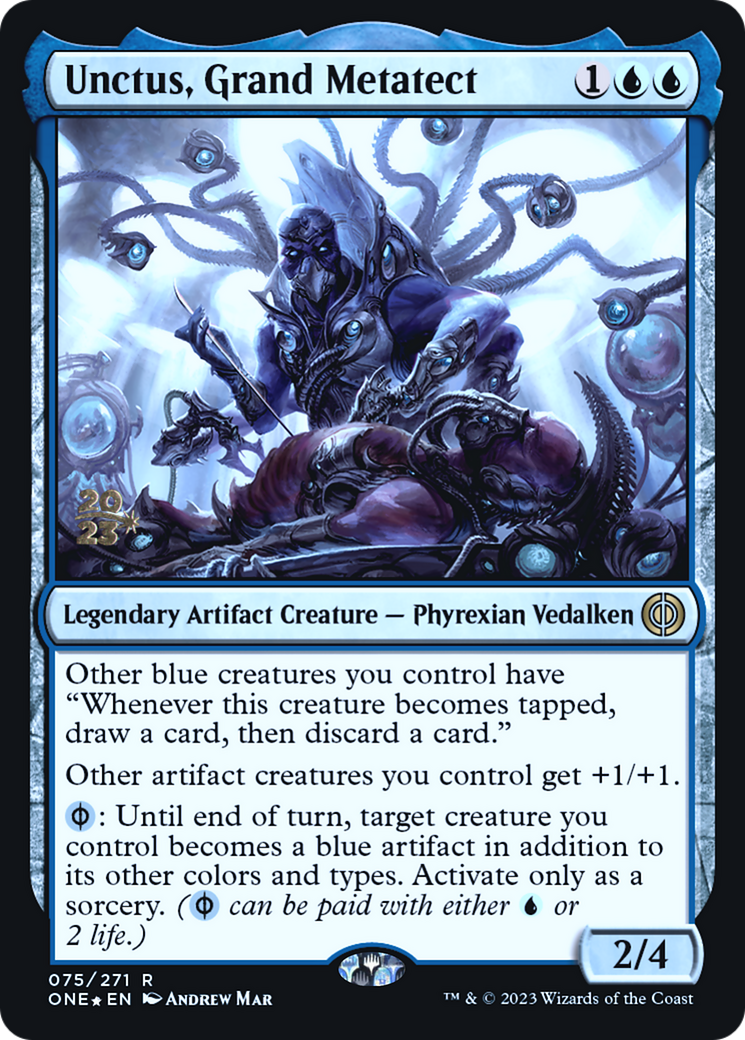 Unctus, Grand Metatect [Phyrexia : All Will Be One Promos Avant-première] 