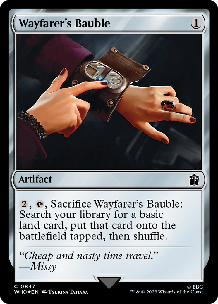 Boule du voyageur (Surge Foil) [Doctor Who] 