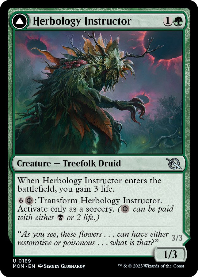 Instructeur d'herbologie // Malady Invoker [Marche de la Machine] 
