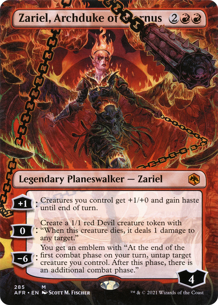 Zariel, Archiduc d'Avernus (Sans frontières) [Donjons &amp; Dragons : Aventures dans les Royaumes Oubliés] 