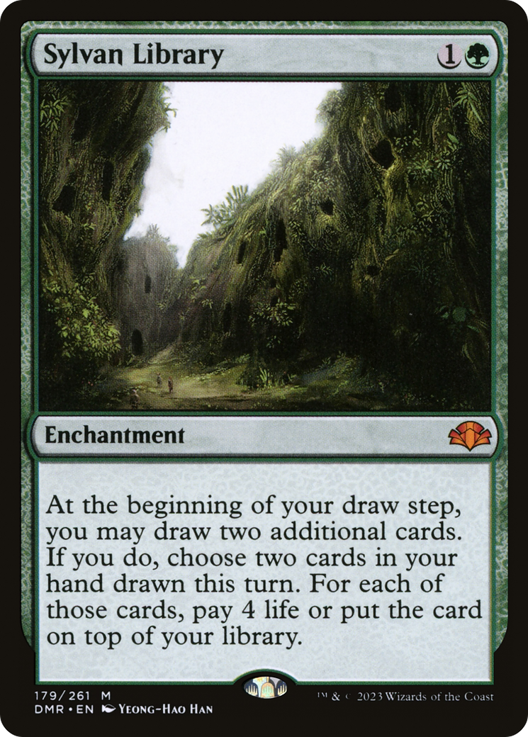 Bibliothèque Sylvan [Dominaria Remastered] 