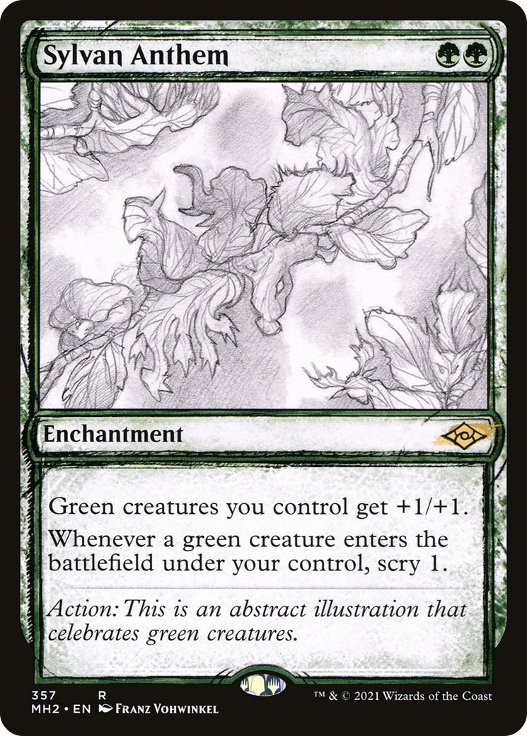 Hymne sylvain (croquis) [Modern Horizons 2] 