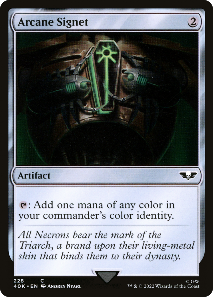 Sceau arcanique (228) [Warhammer 40,000] 