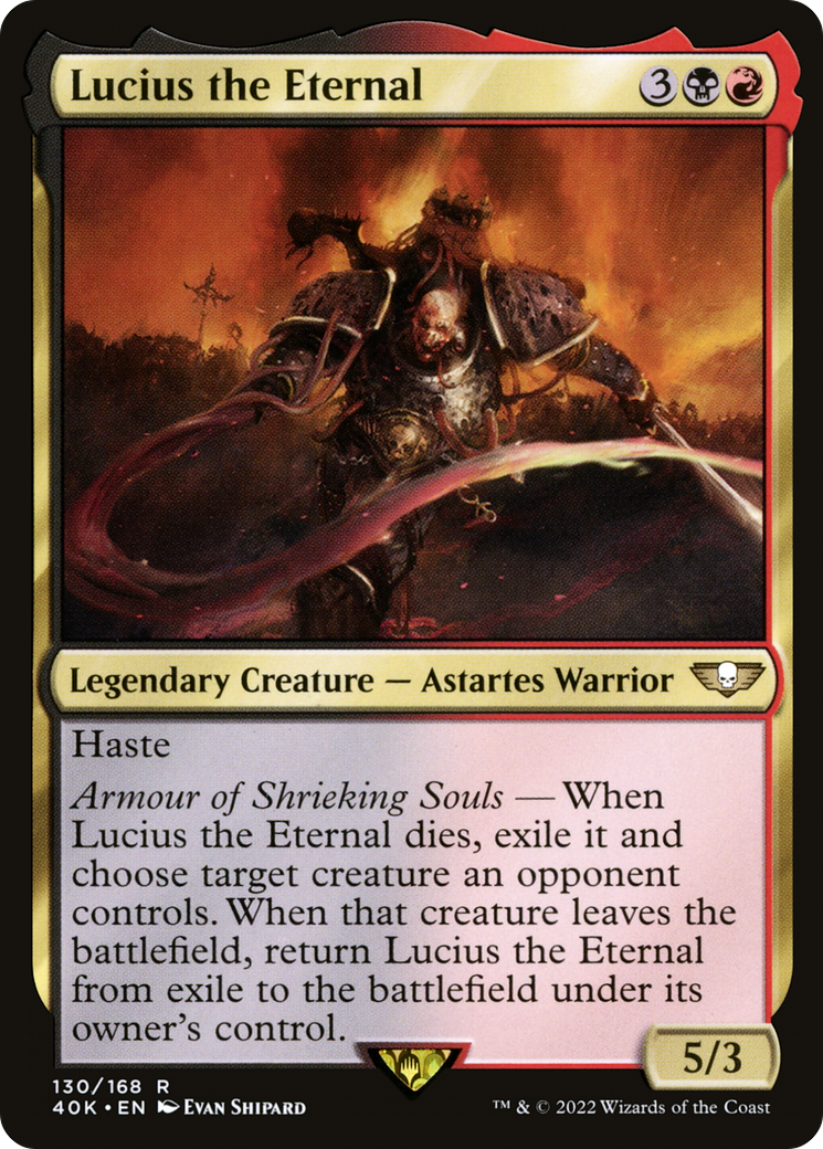 Lucius l'Éternel [Warhammer 40,000] 