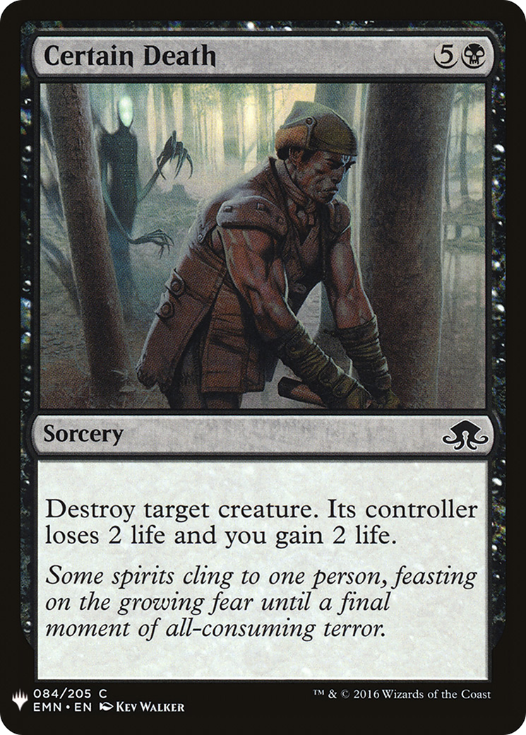 Mort certaine [Mystery Booster] 