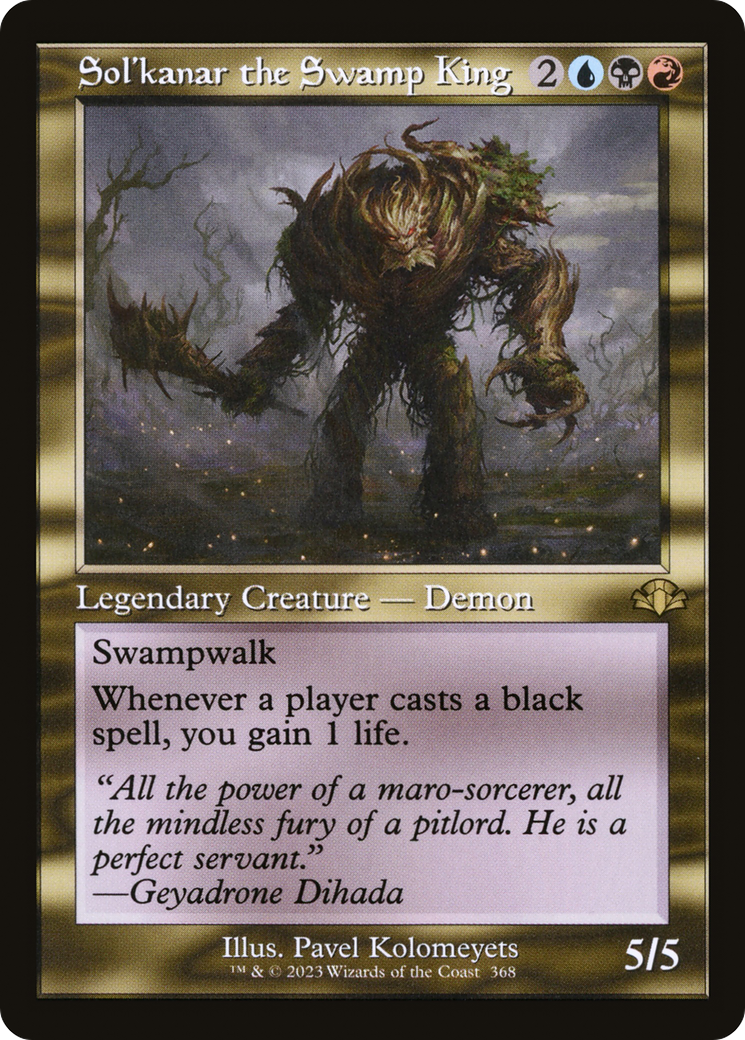 Sol'kanar le roi des marais (rétro) [Dominaria Remastered] 