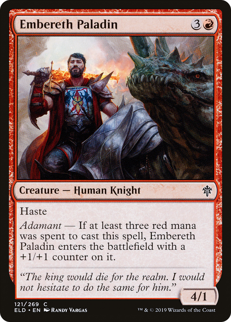 Embereth Paladin [Trône d'Eldraine] 