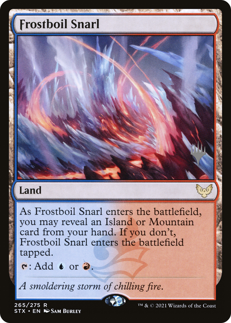 Frostboil Snarl (Pack promotionnel) [Strixhaven : Promos de l'École des Mages] 