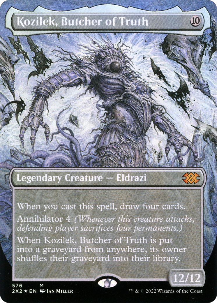 Kozilek, boucher de la vérité (feuille texturée) [Double Masters 2022] 