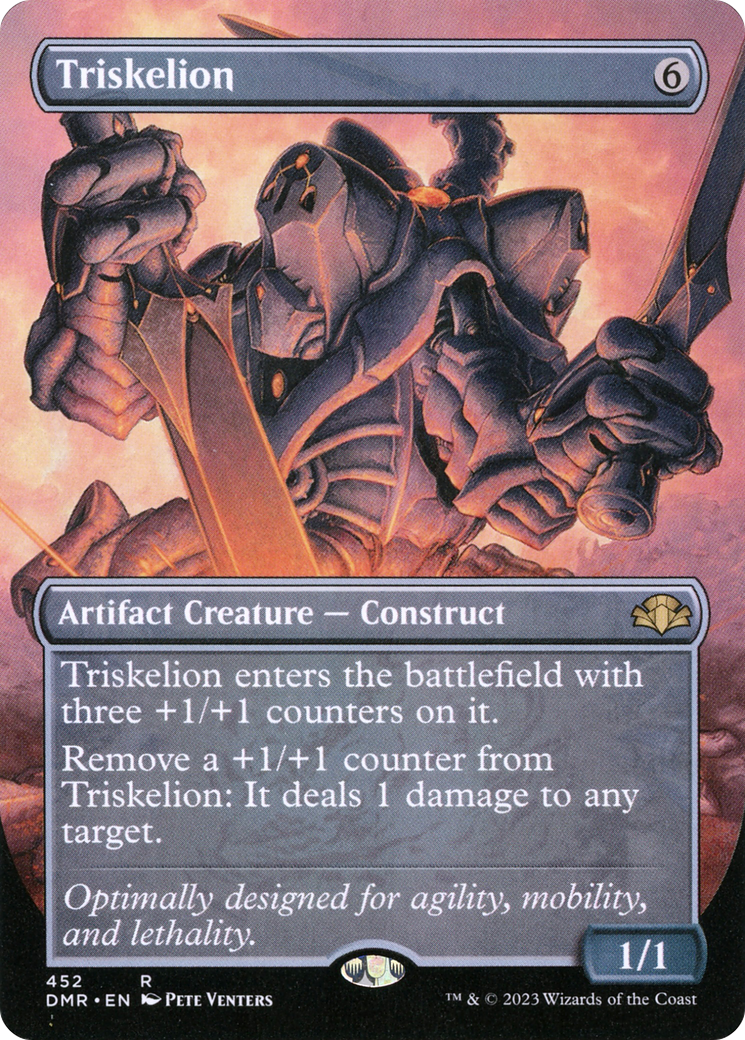 Triskelion (Art alternatif sans frontières) [Dominaria Remastered] 