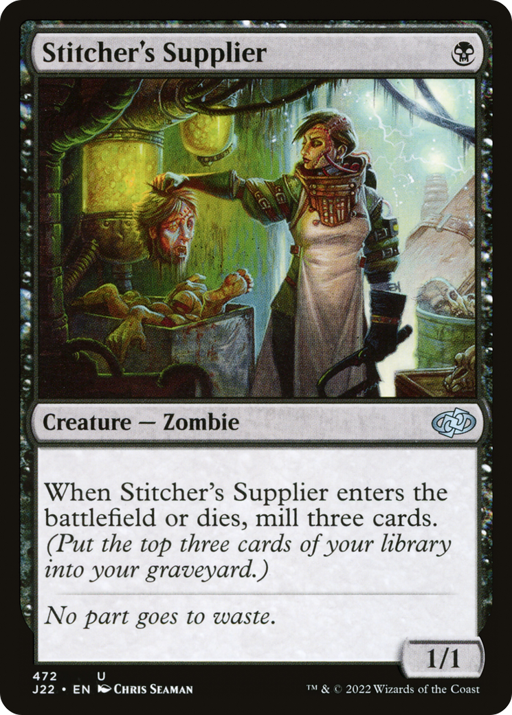 Fournisseur de Stitcher (472) [Jumpstart 2022] 