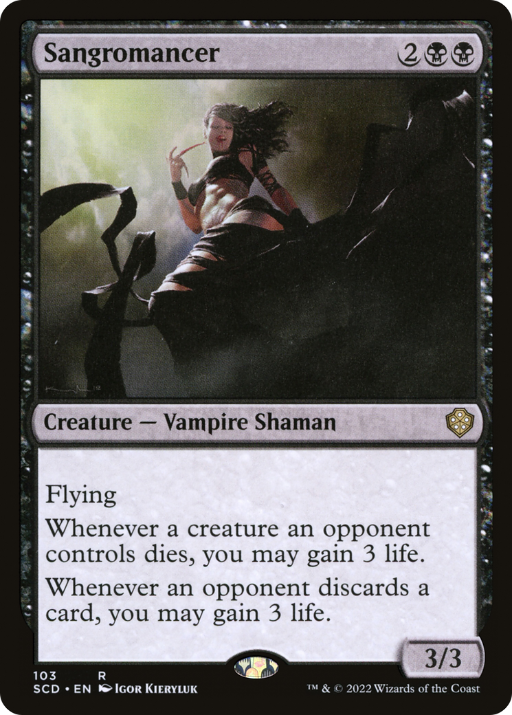 Sangromancien [Decks de commande de démarrage] 