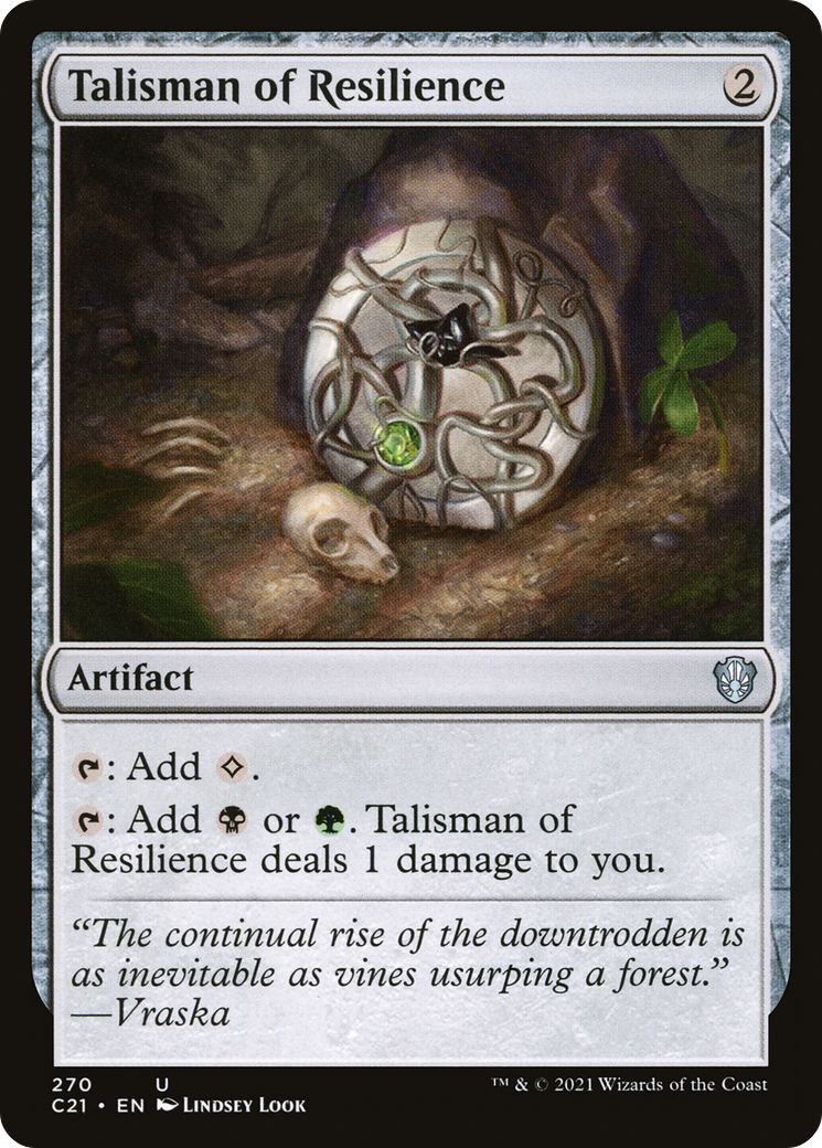 Talisman de résilience [Commandant 2021] 