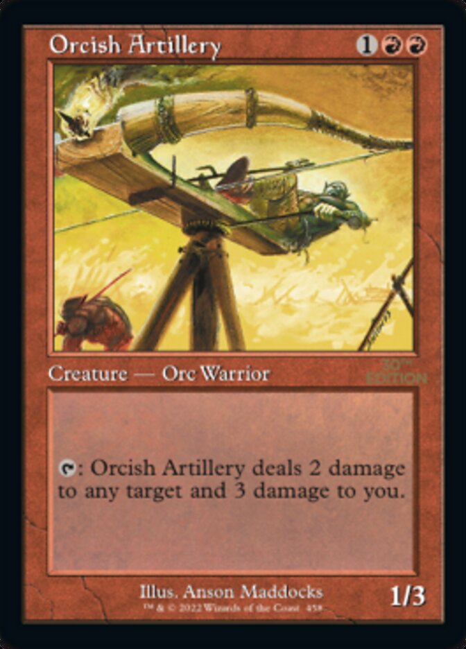 Artillerie orque (rétro) [édition 30e anniversaire] 