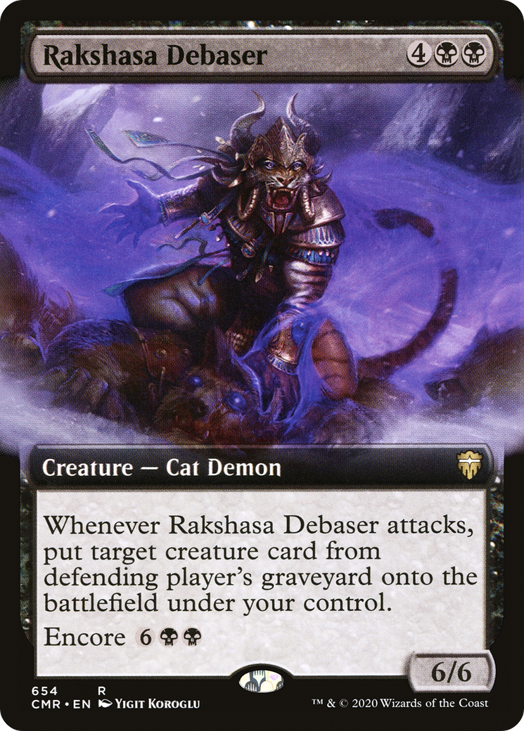 Rakshasa Debaser (Art étendu) [Légendes du commandant] 