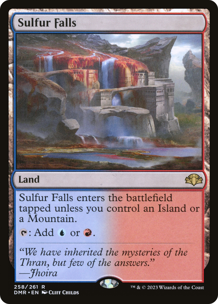 Chutes de soufre [Dominaria Remastered] 