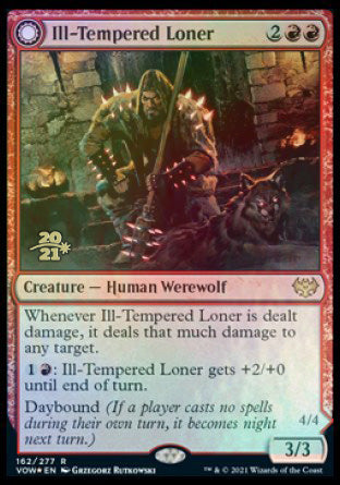 Solitaire de mauvaise humeur // Howlpack Avenger [Innistrad : Crimson Vow Avant-première Promos] 
