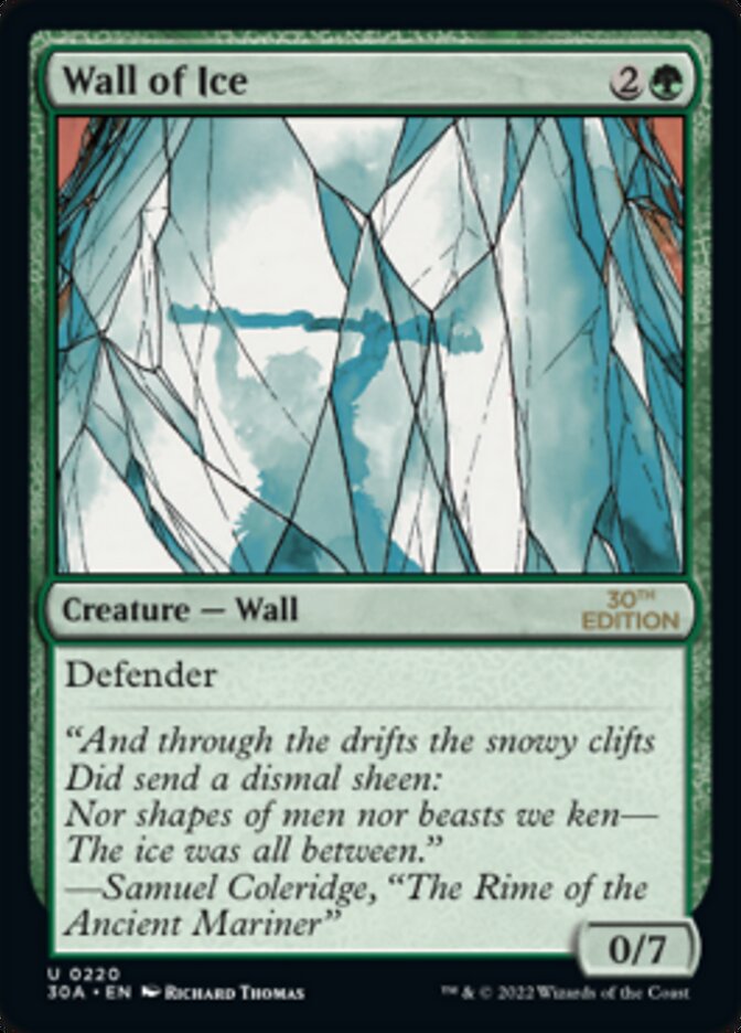 Mur de glace [Édition 30e anniversaire] 