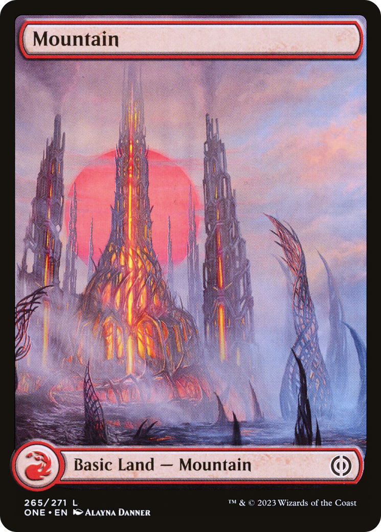 Montagne (265) (Full-Art) [Phyrexia : Tous seront un] 