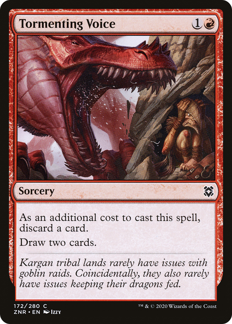 Voix tourmentante [Zendikar Rising] 