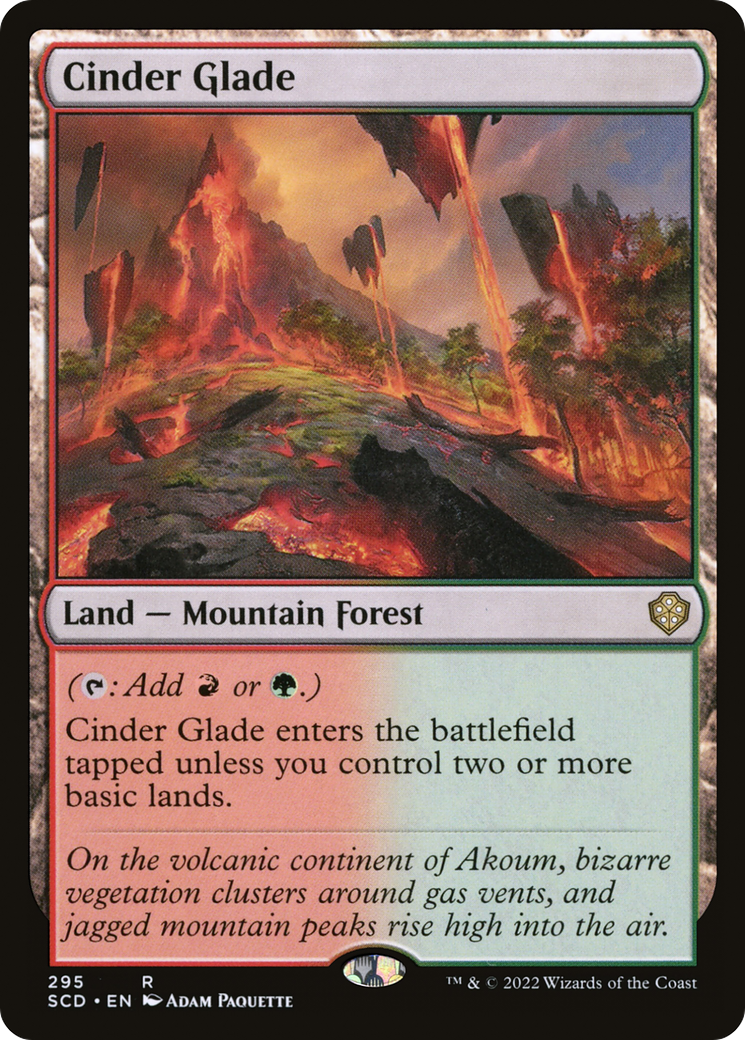 Cinder Glade [Decks de commande de démarrage] 